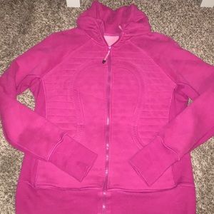 lululemon pink sweatshirt size 8